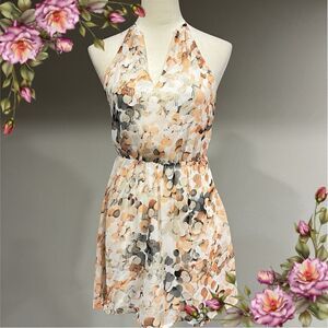 Halter mini dress size XS